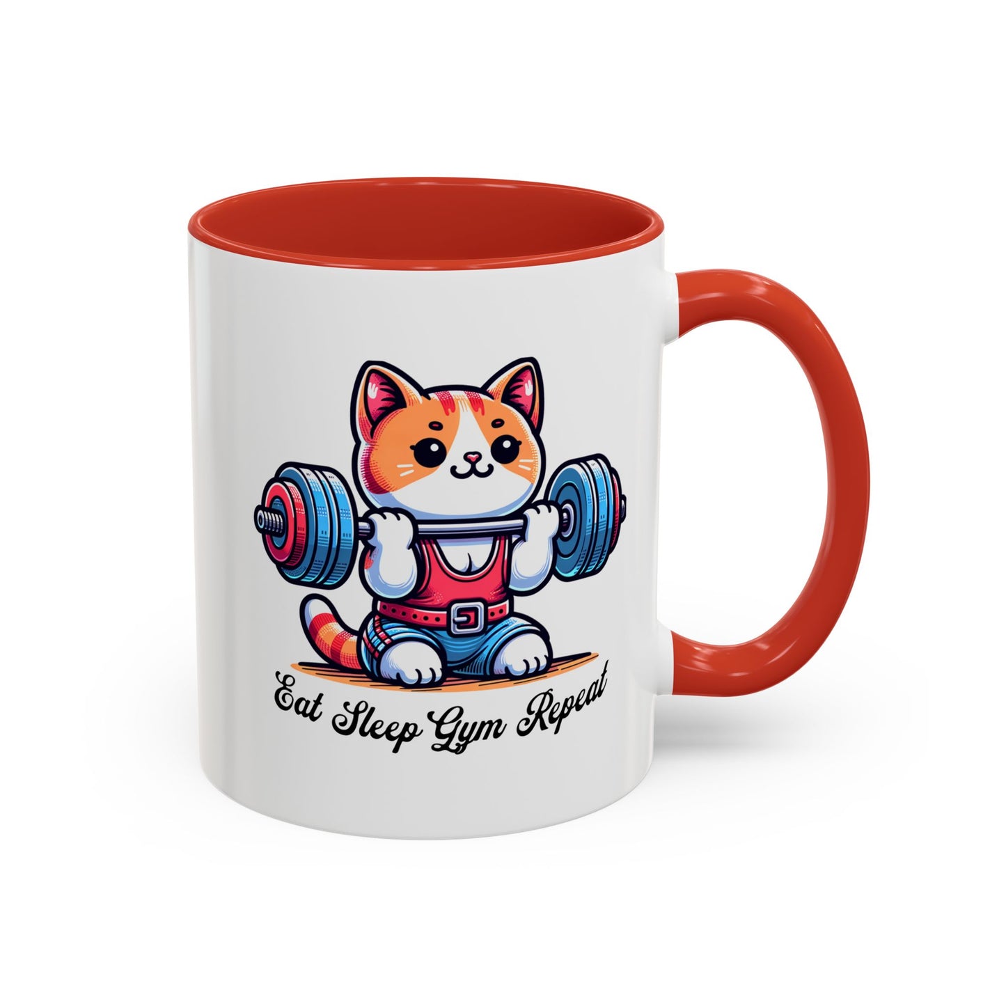 Gym Cat Mug (11, 15oz) - Mistermuaythai