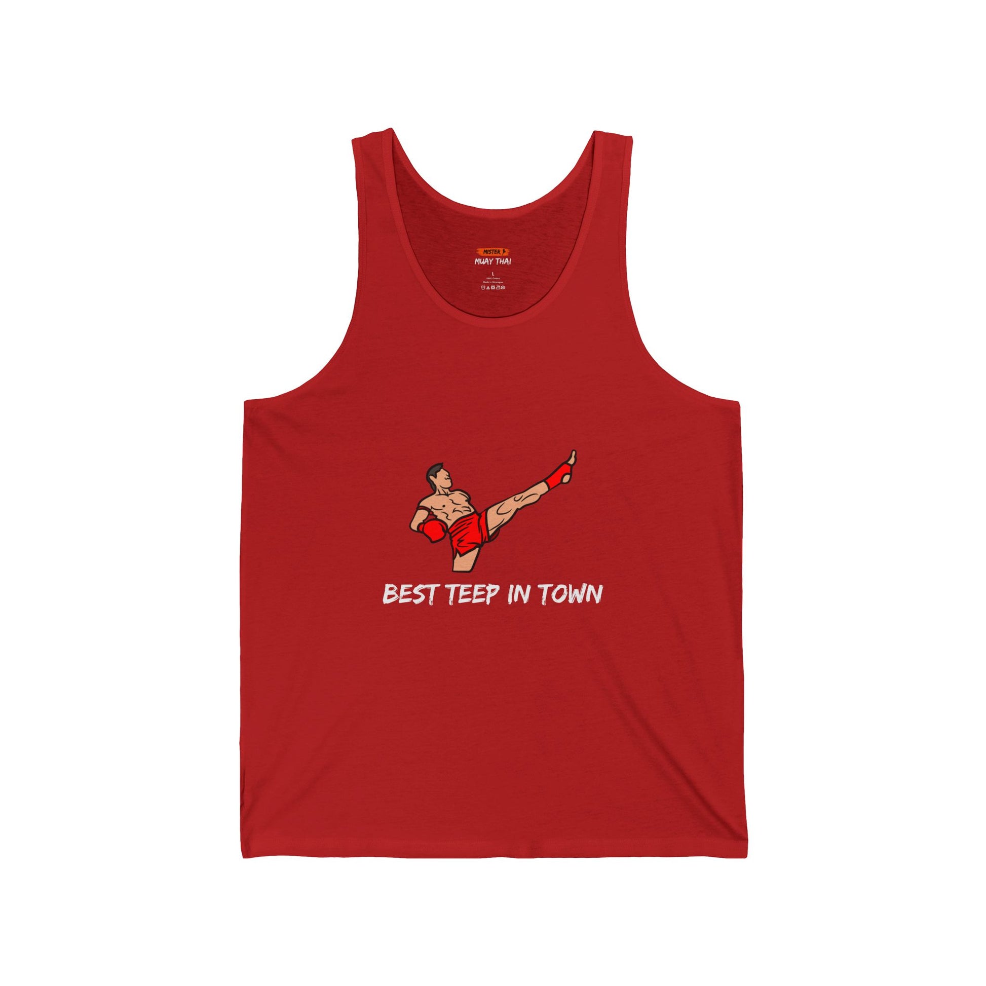 Best Teep In Town Unisex Tank Top - Mistermuaythai