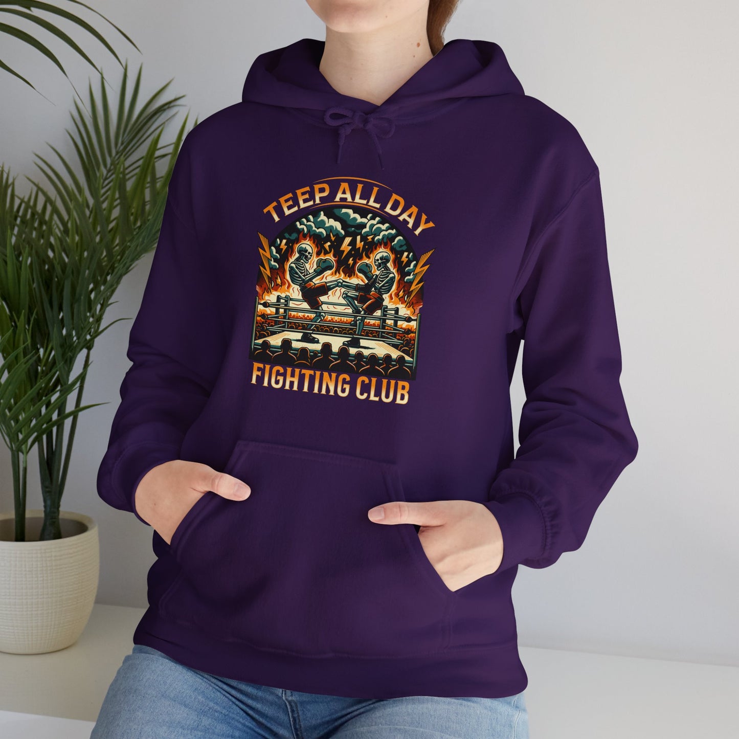 Teep All Day Halloween Hoodie - Mistermuaythai