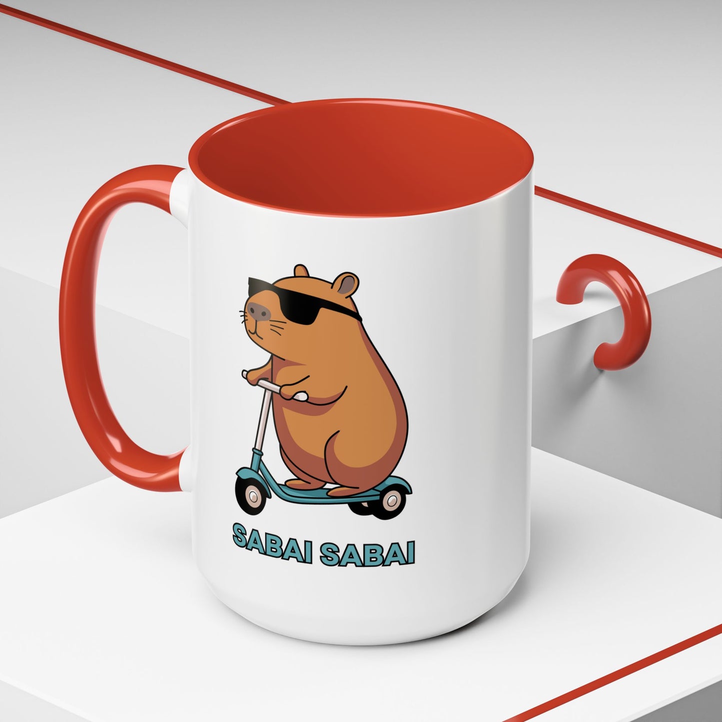 Capybara Coffee Mug (11, 15oz) - Mistermuaythai