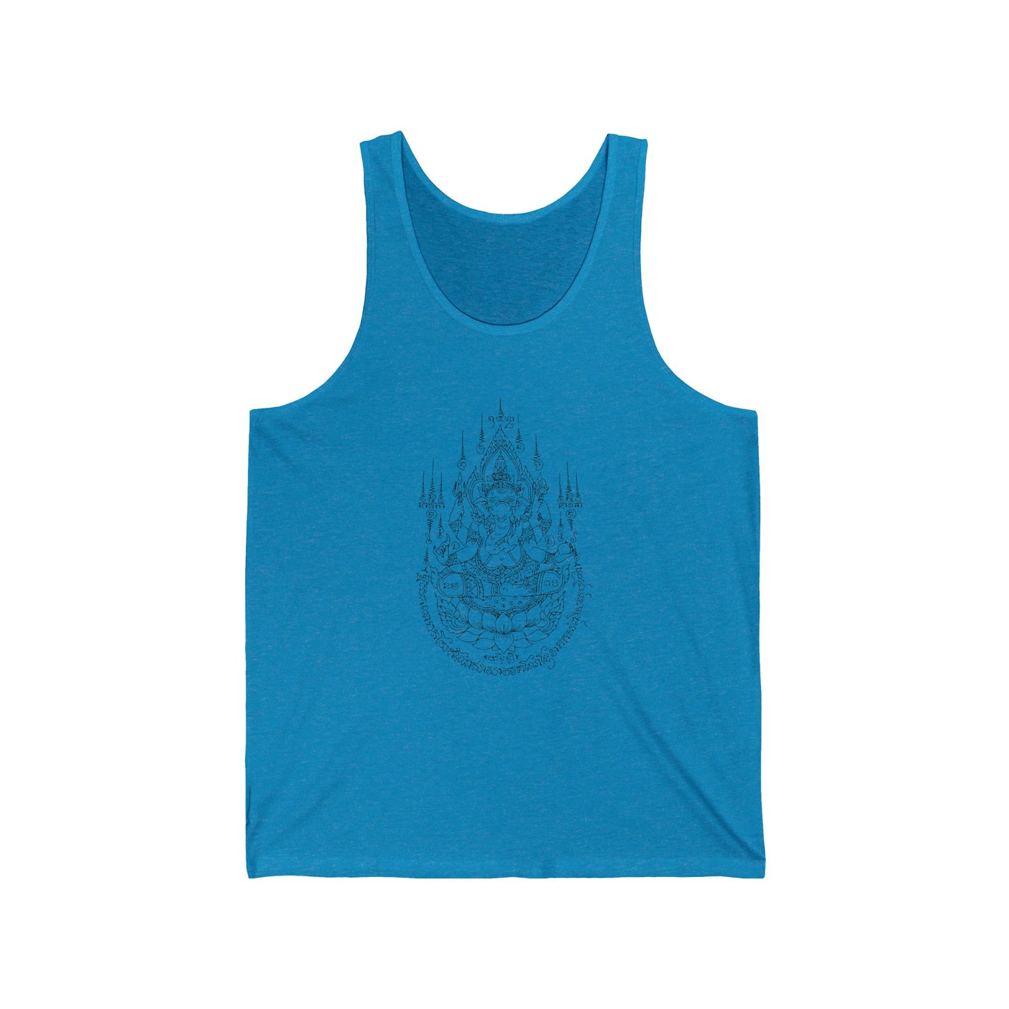 Sak Yant Elephant Jersey Tank