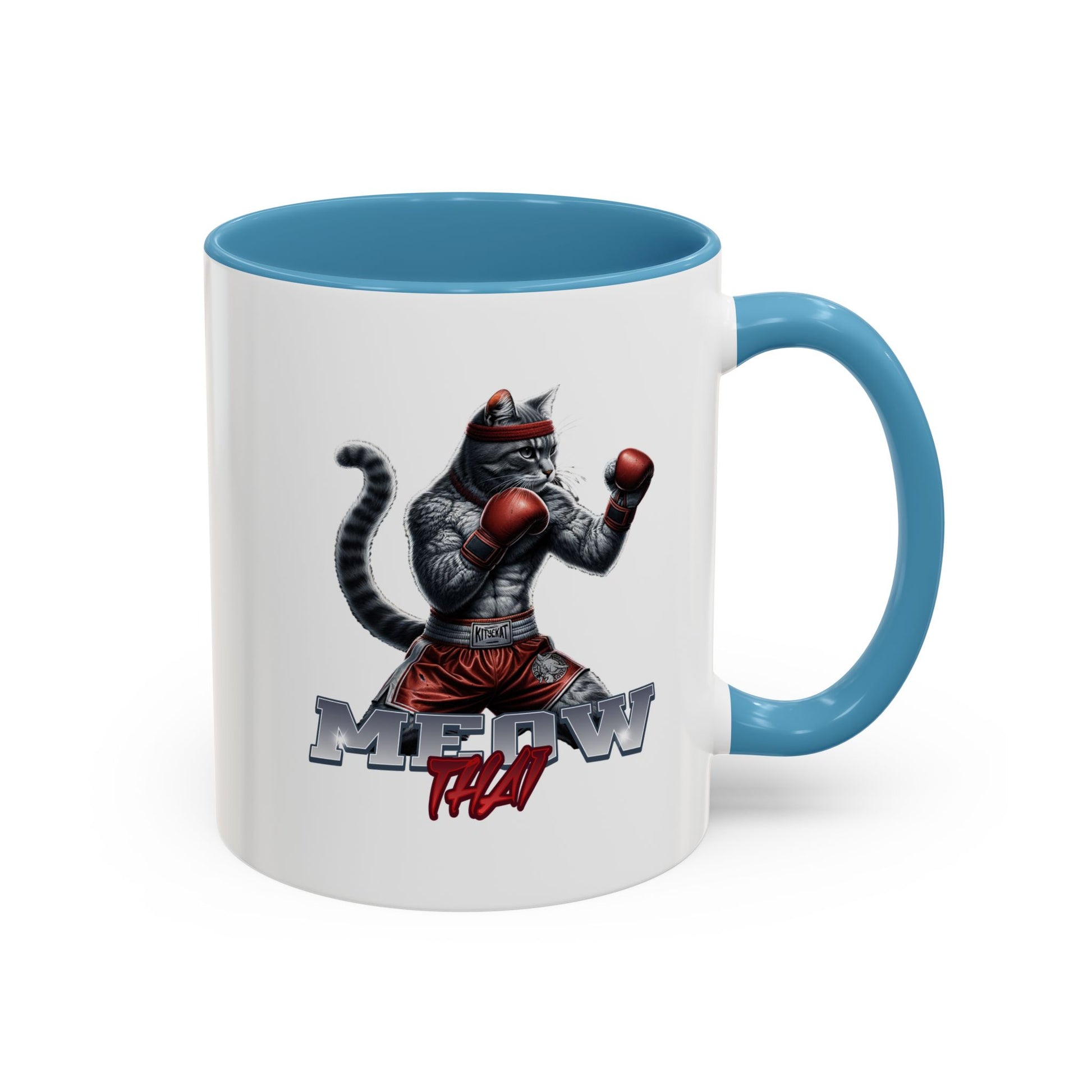 Meow Thai 2 Mug (11, 15oz) - Mistermuaythai