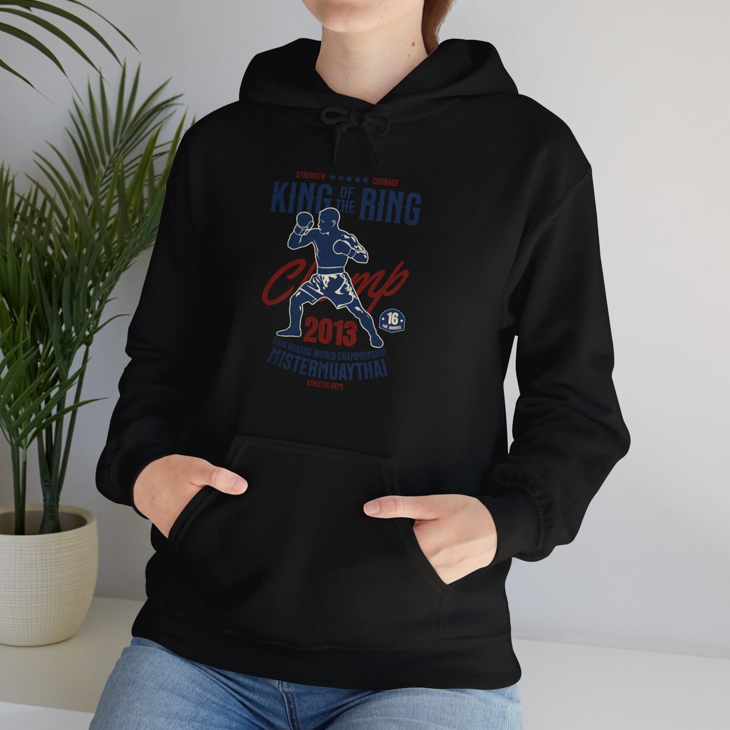 King Of The Ring Hoodie - Mistermuaythai