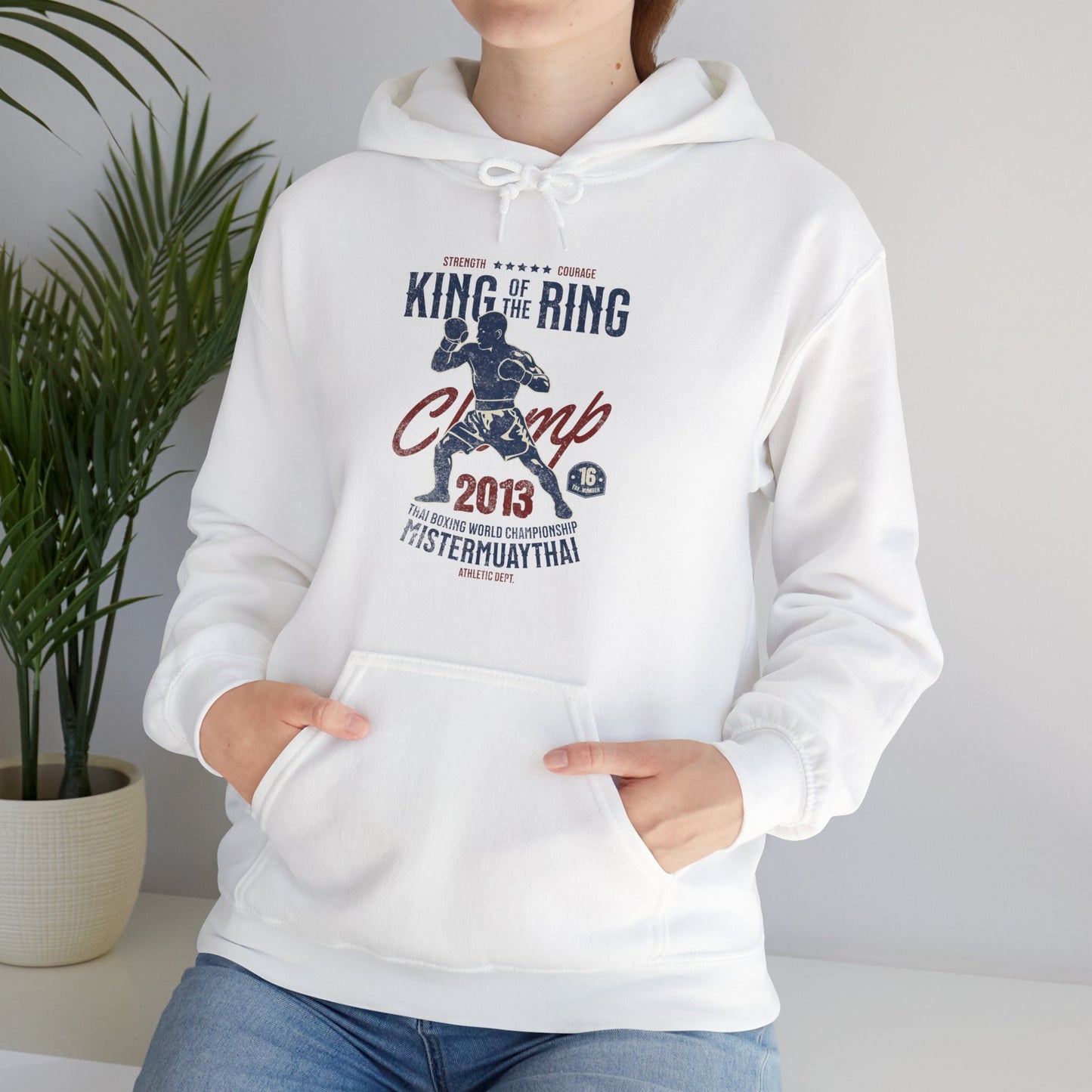 King Of The Ring Hoodie - Mistermuaythai