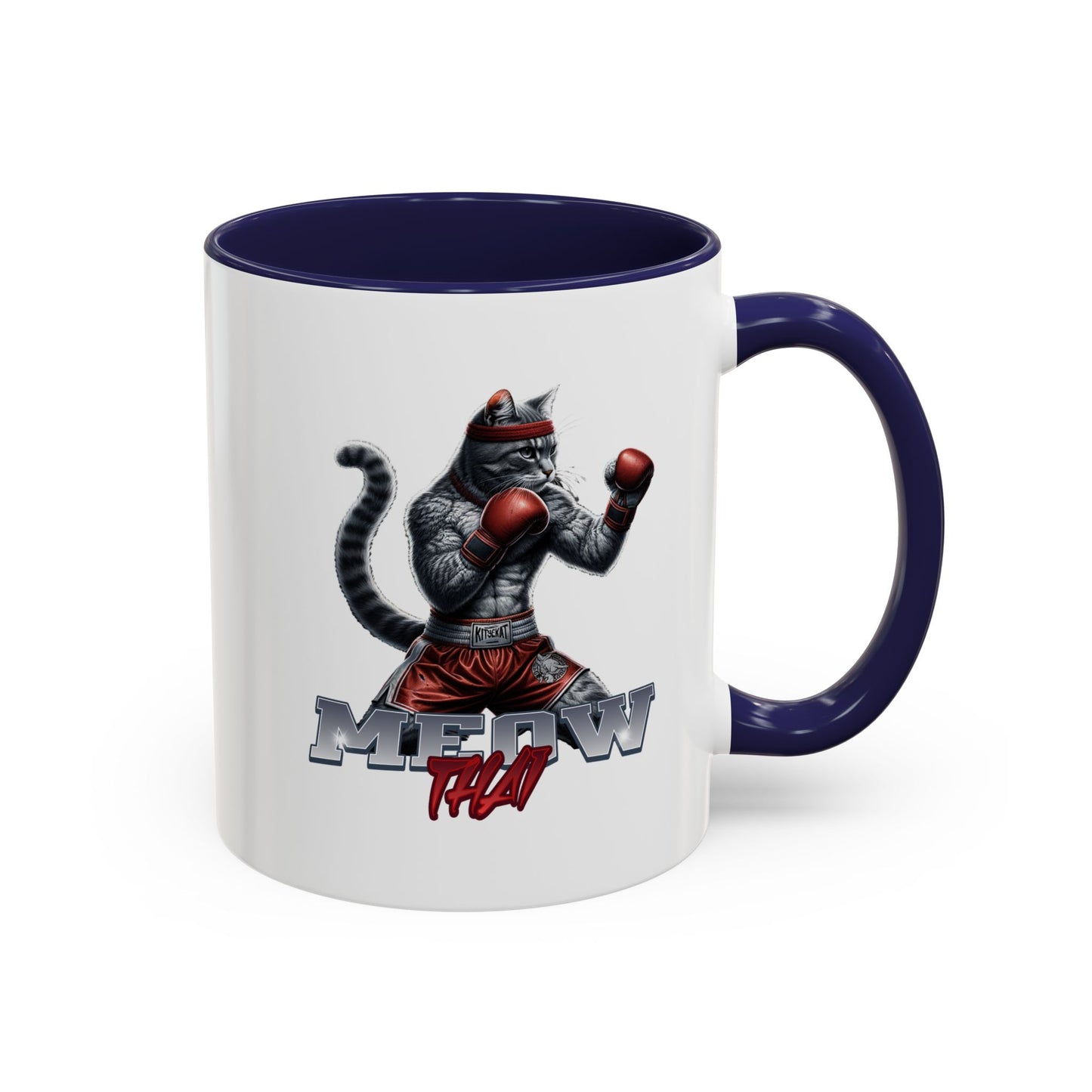 Meow Thai 2 Mug (11, 15oz) - Mistermuaythai