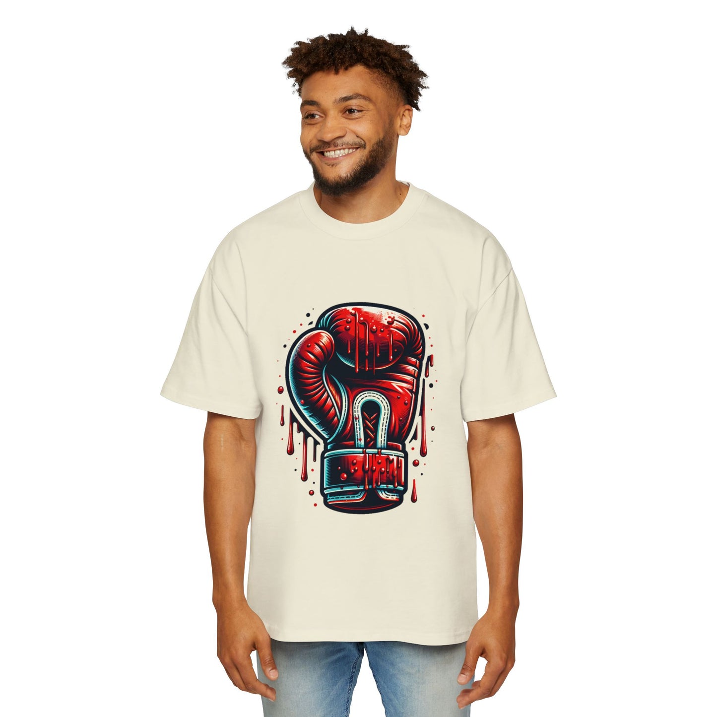 BOXING GLOVES TEE OVERSIZED