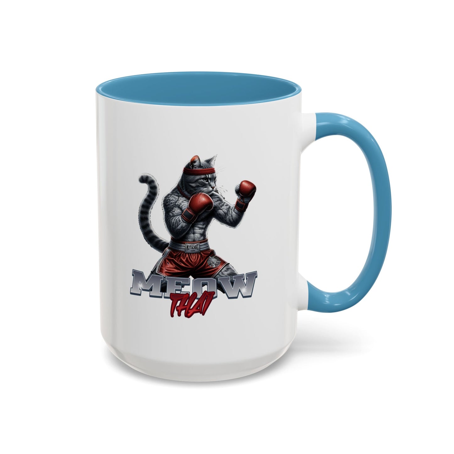 Meow Thai 2 Mug (11, 15oz) - Mistermuaythai