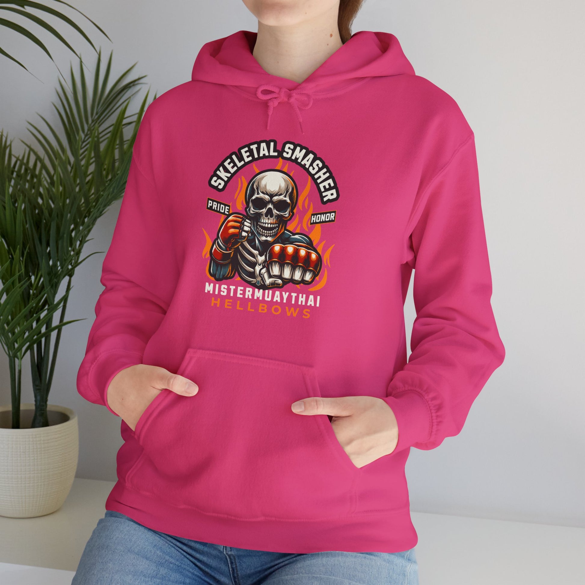 Skeletal Smasher Muay Thai Hoodie - Mistermuaythai