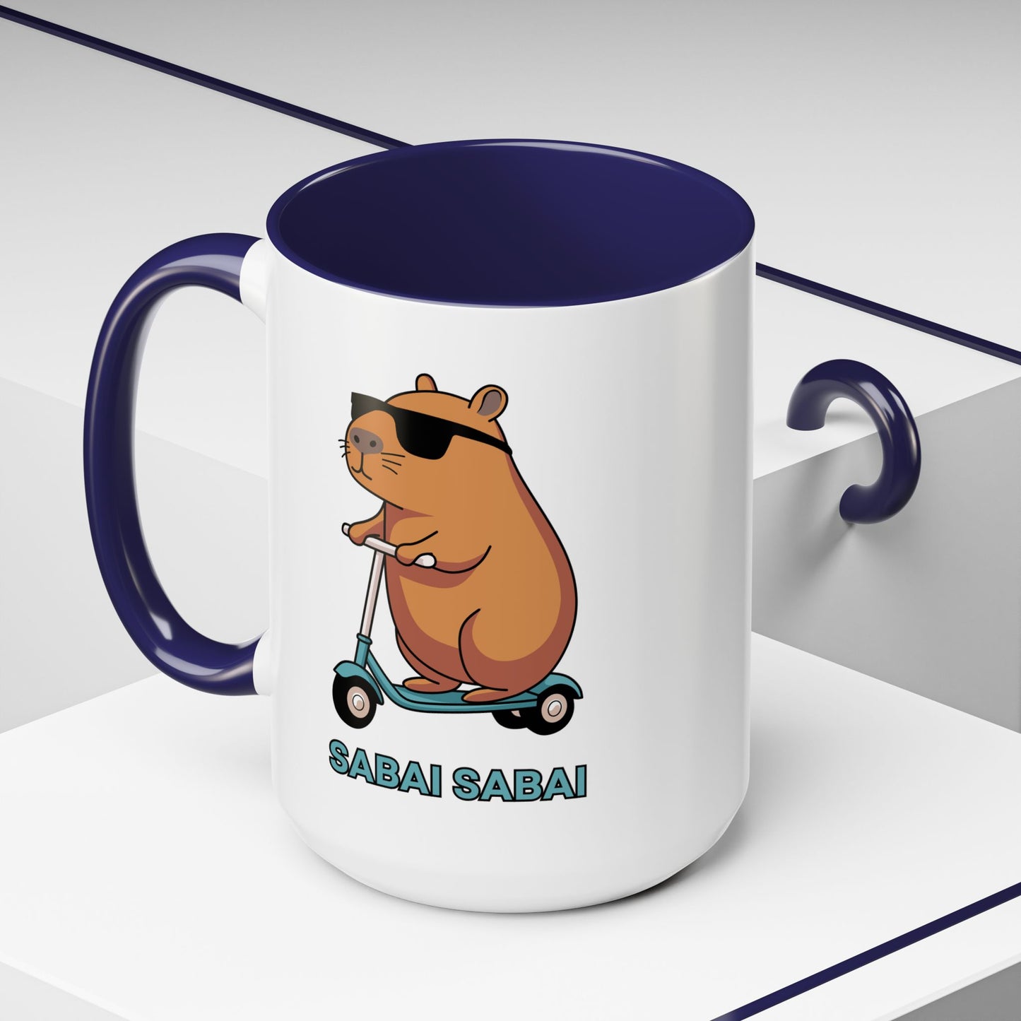 Capybara Coffee Mug (11, 15oz) - Mistermuaythai