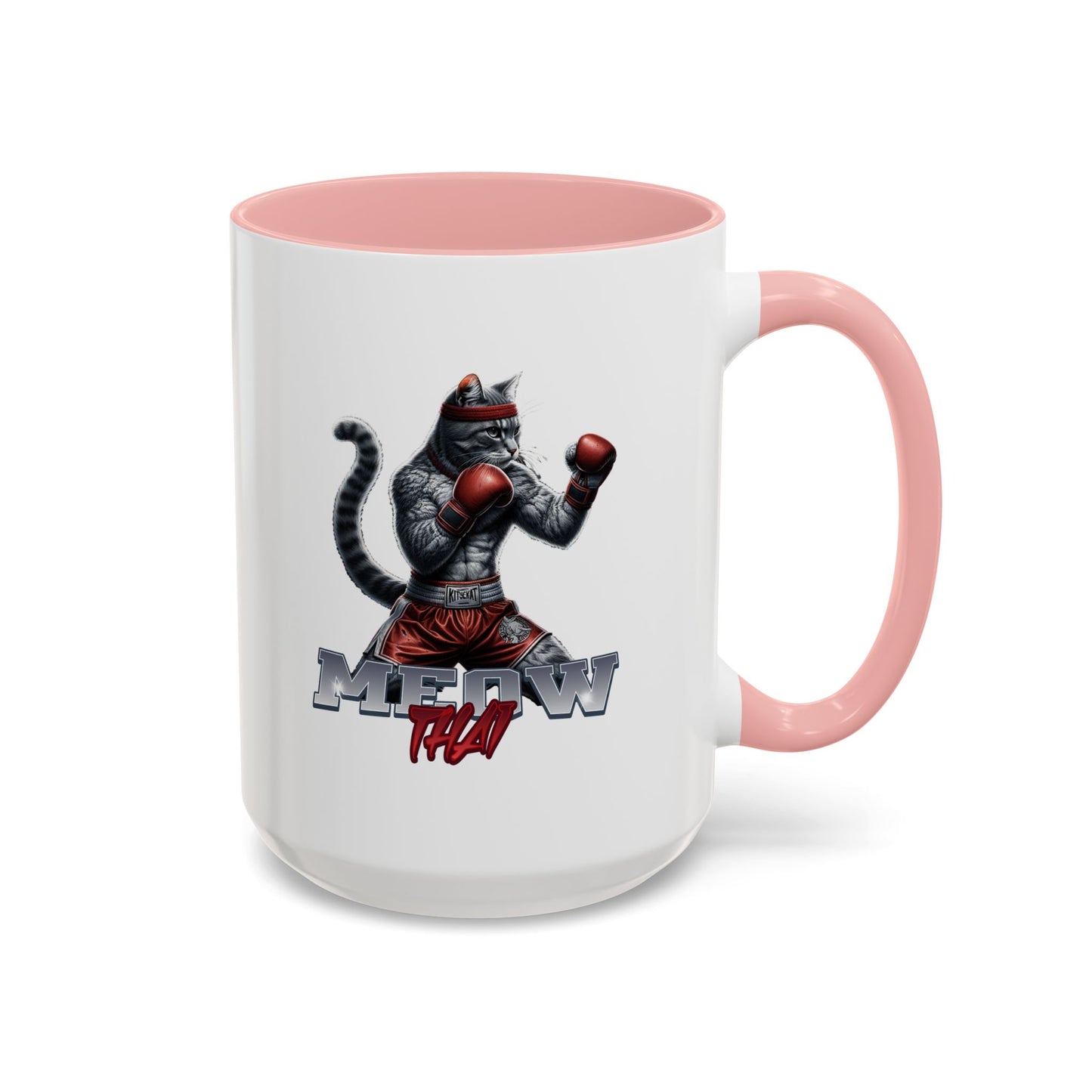 Meow Thai 2 Mug (11, 15oz) - Mistermuaythai