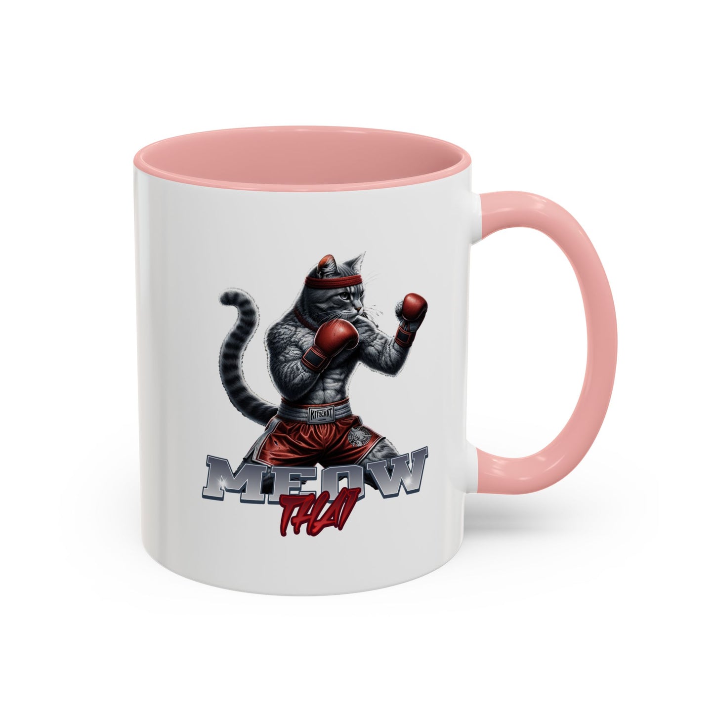 Meow Thai 2 Mug (11, 15oz) - Mistermuaythai