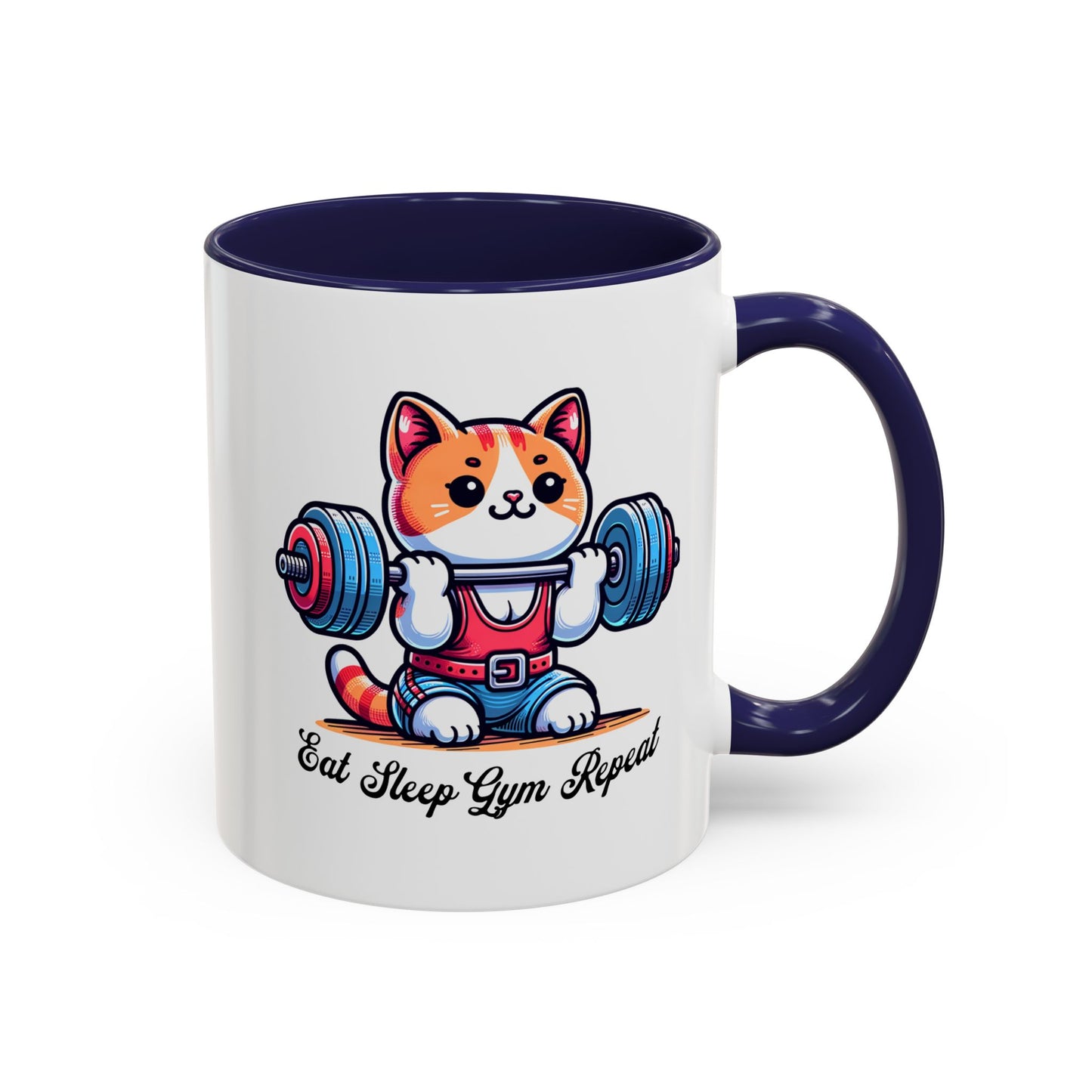 Gym Cat Mug (11, 15oz) - Mistermuaythai