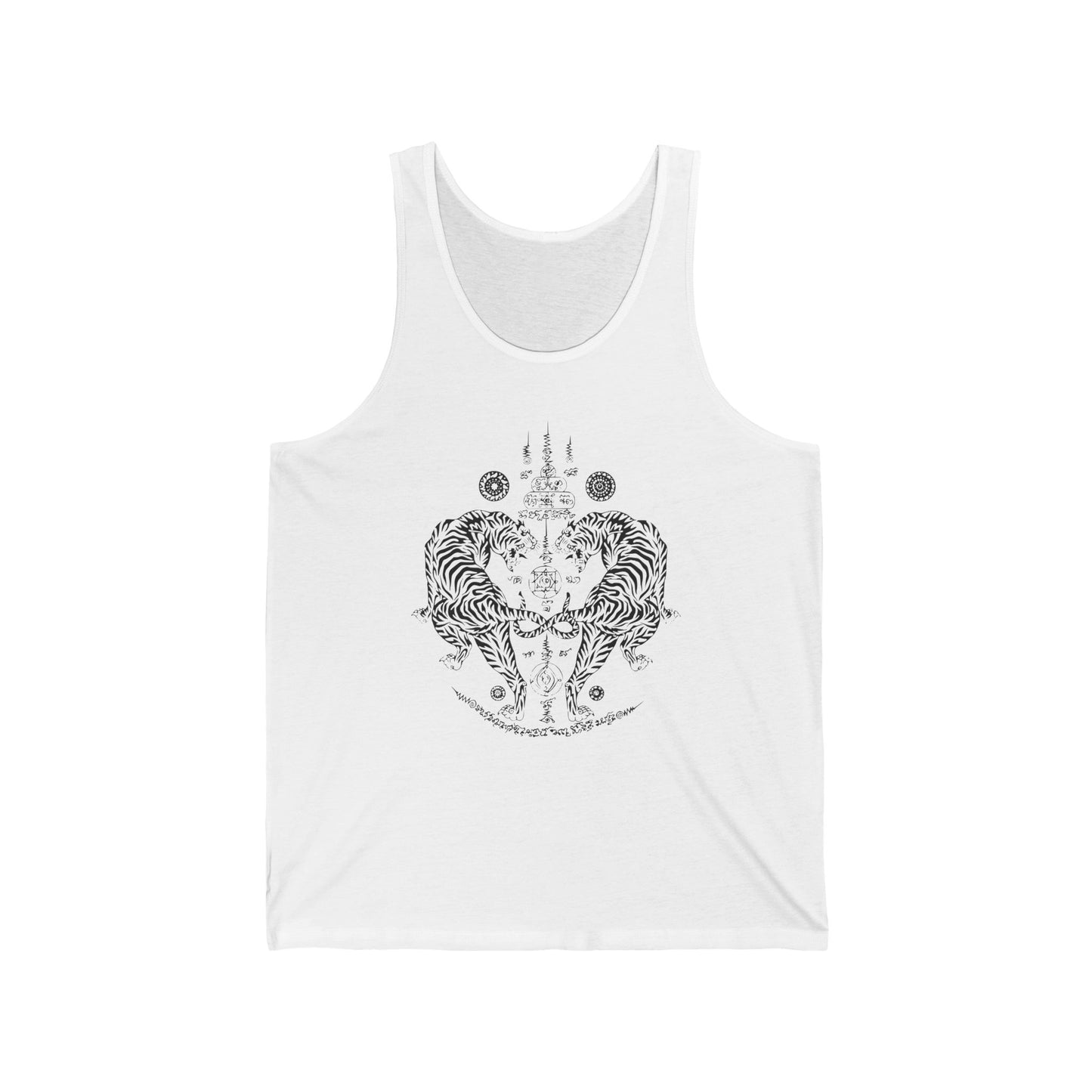 Sak Yant Two Tiger Jersey Tank