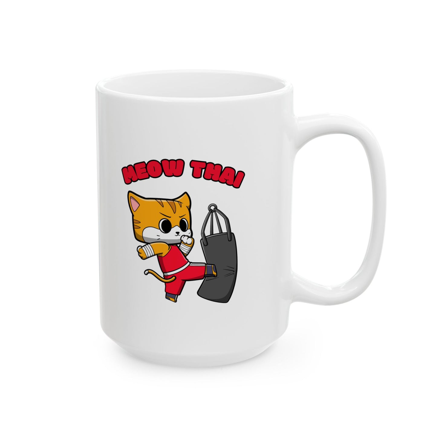 Meow Thai Ceramic Mug - Mistermuaythai