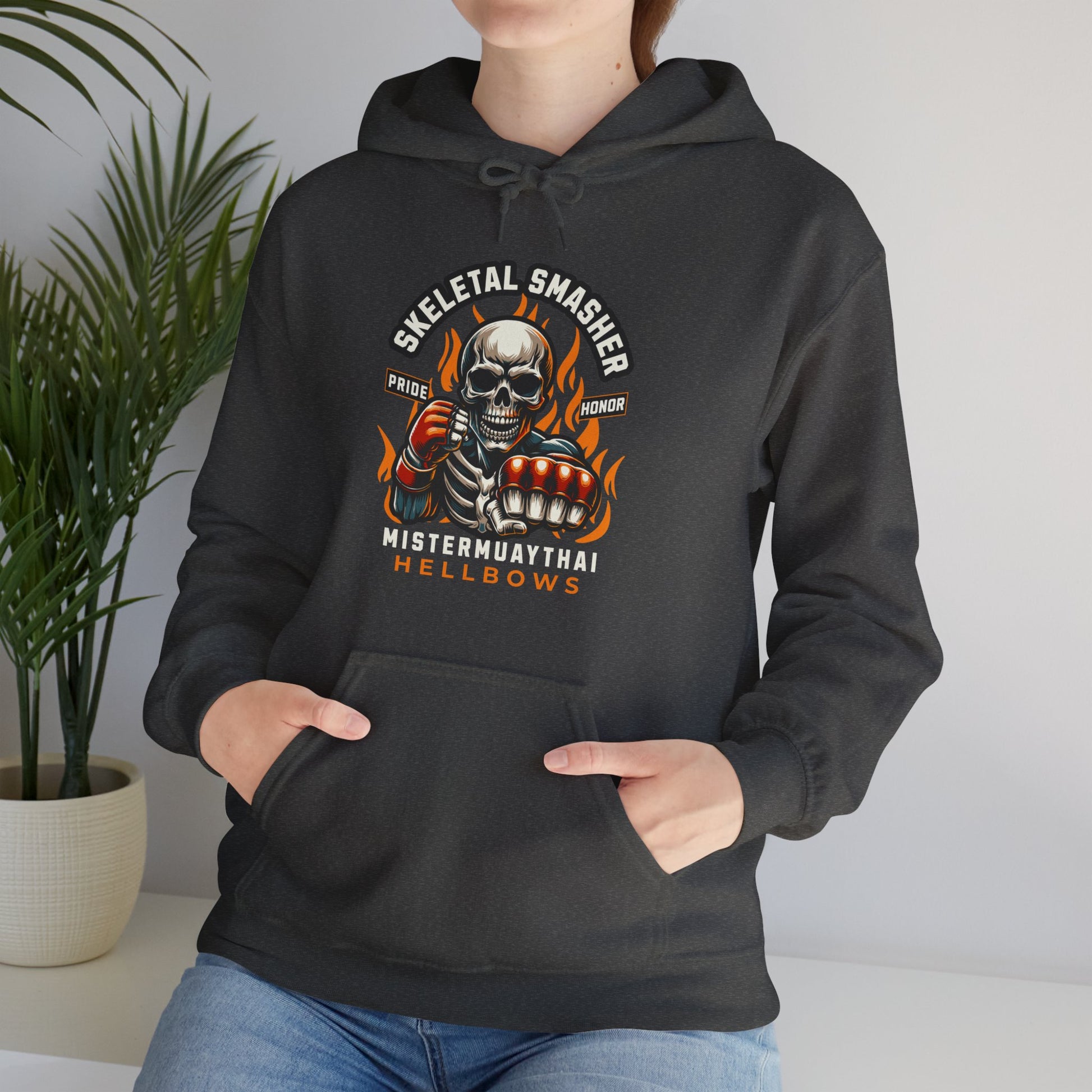 Skeletal Smasher Muay Thai Hoodie - Mistermuaythai