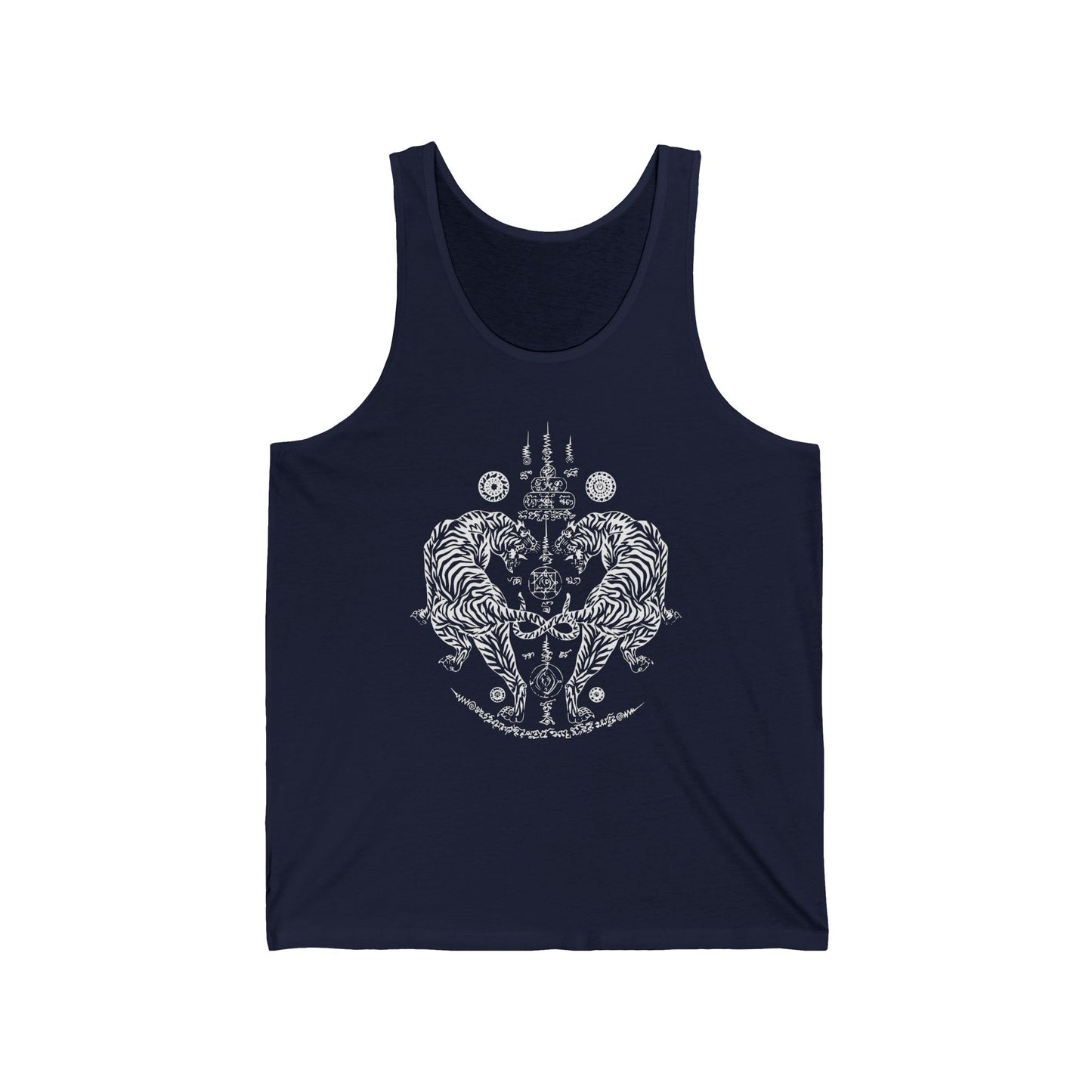 Sak Yant Two Tiger Jersey Tank