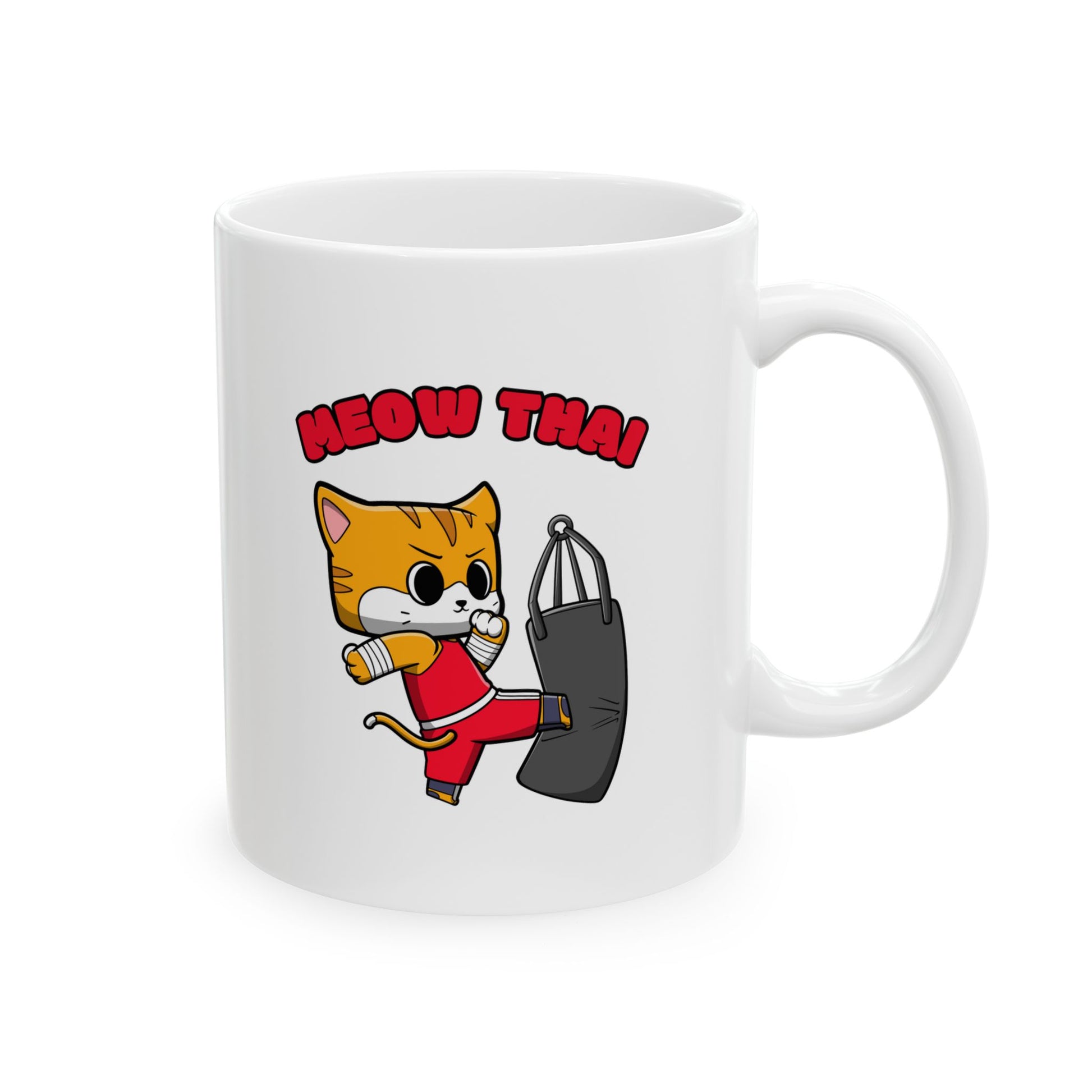 Meow Thai Ceramic Mug - Mistermuaythai