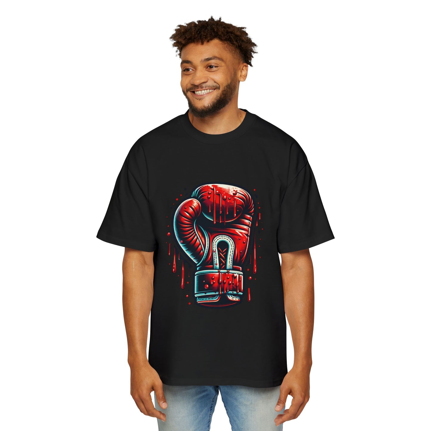 BOXING GLOVES TEE OVERSIZED