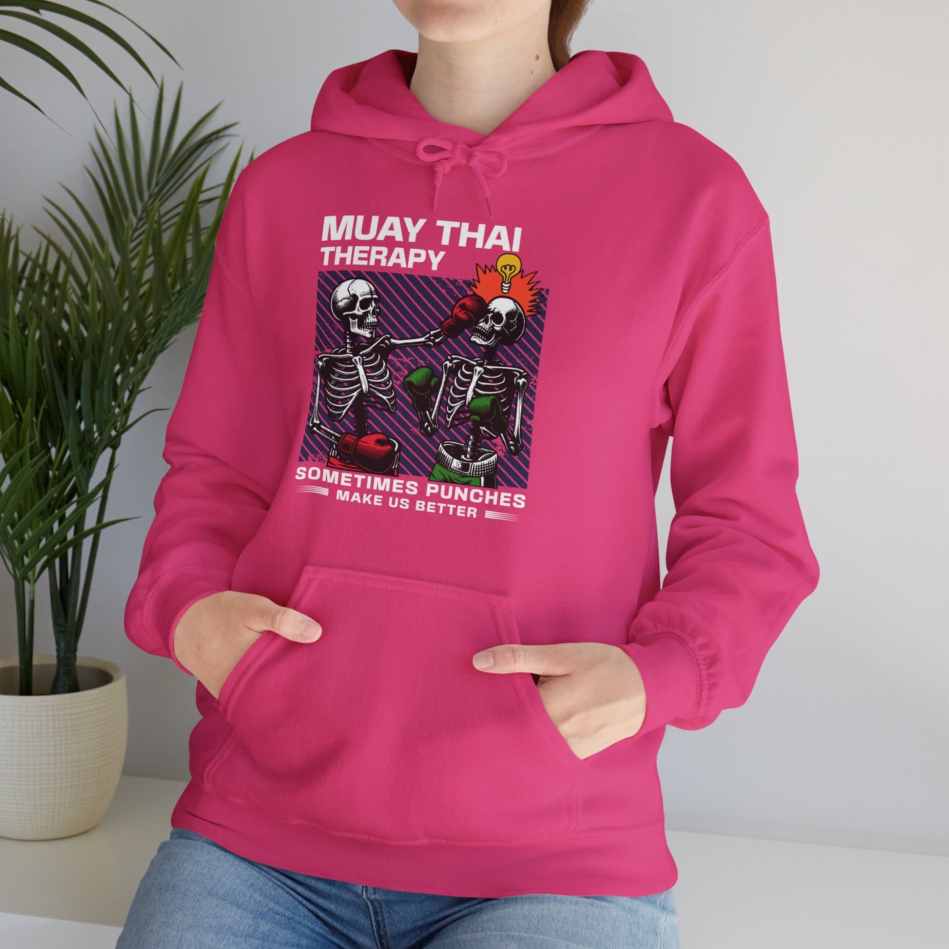 Muay Thai Therapy Hoodie - Mistermuaythai