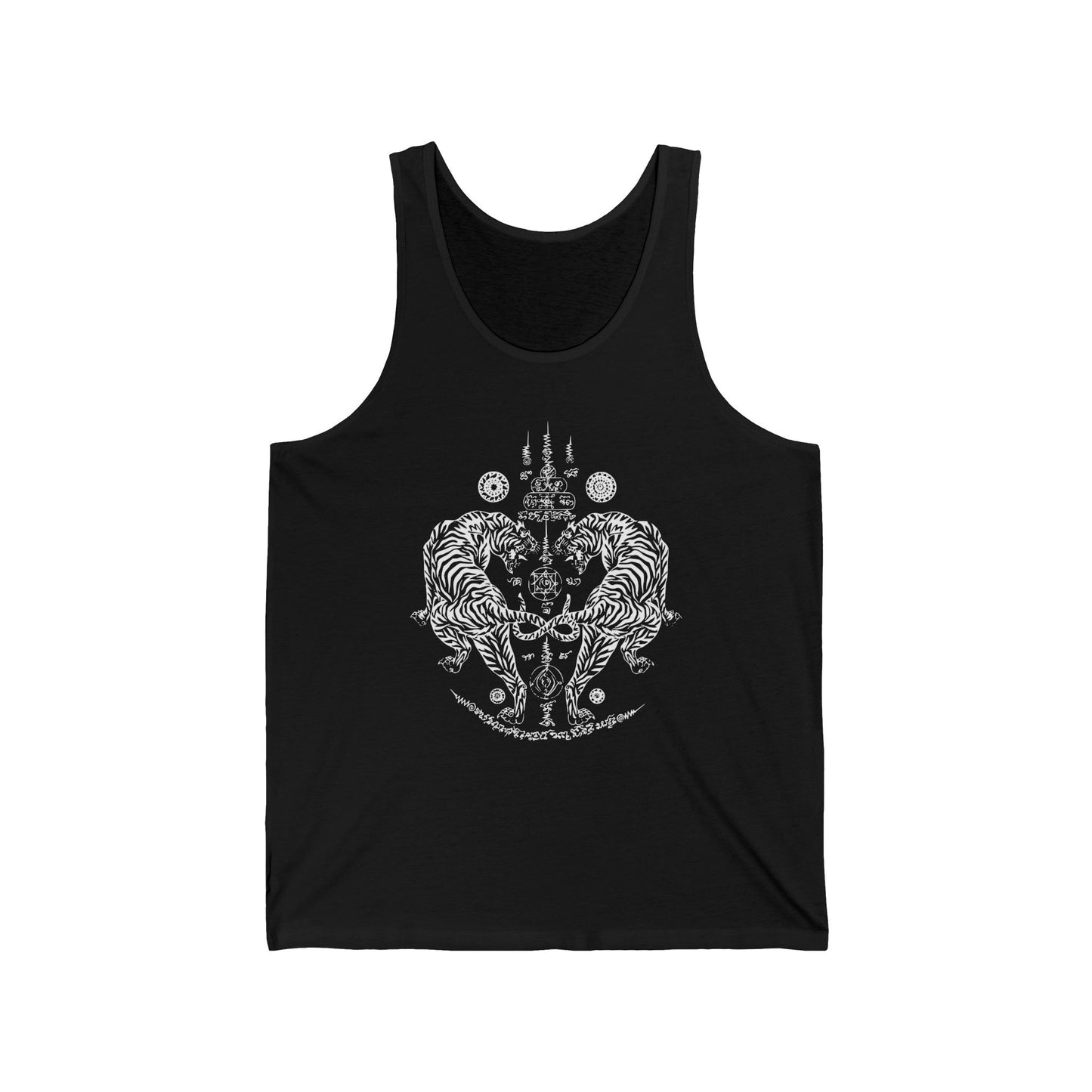 Sak Yant Two Tiger Jersey Tank