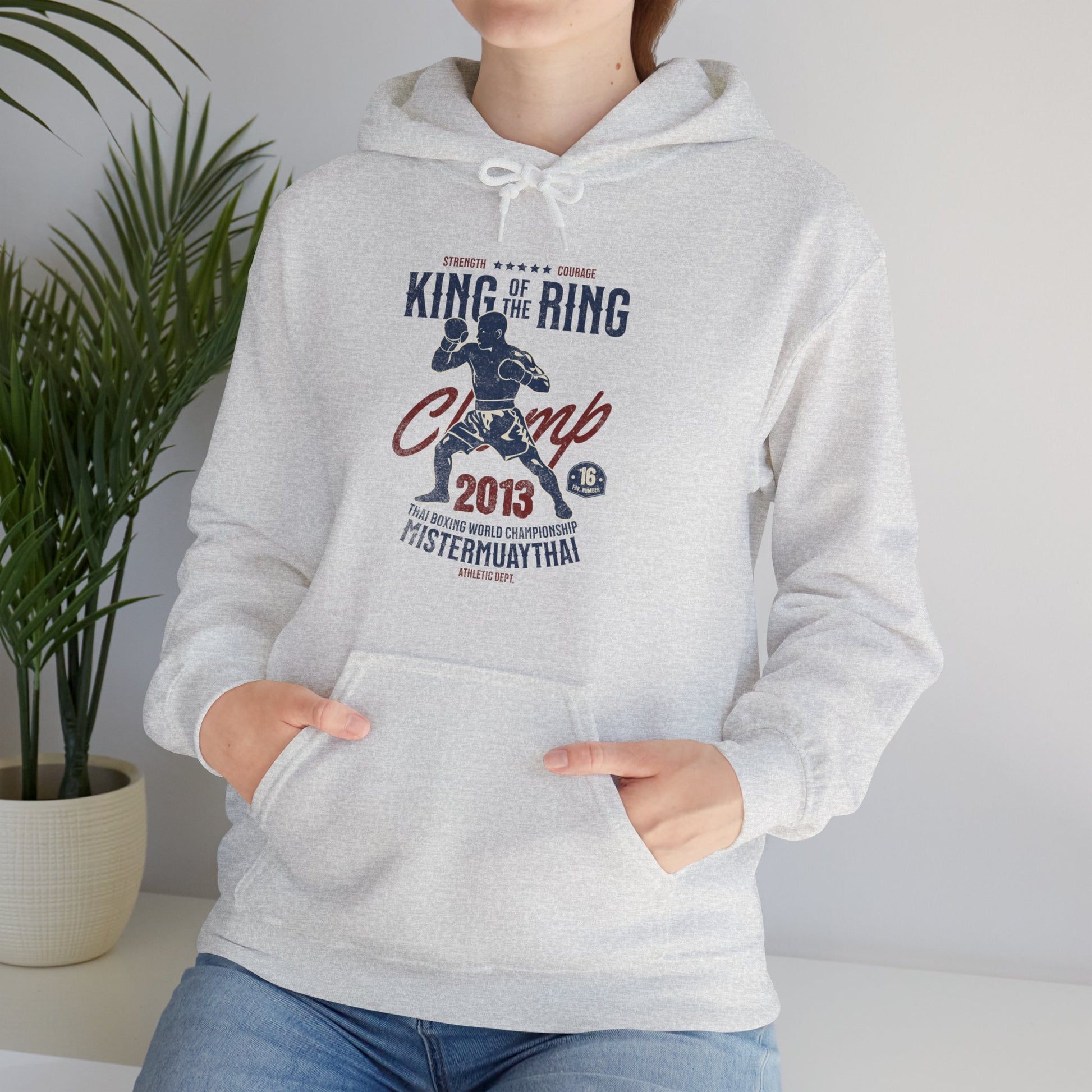 King Of The Ring Hoodie - Mistermuaythai