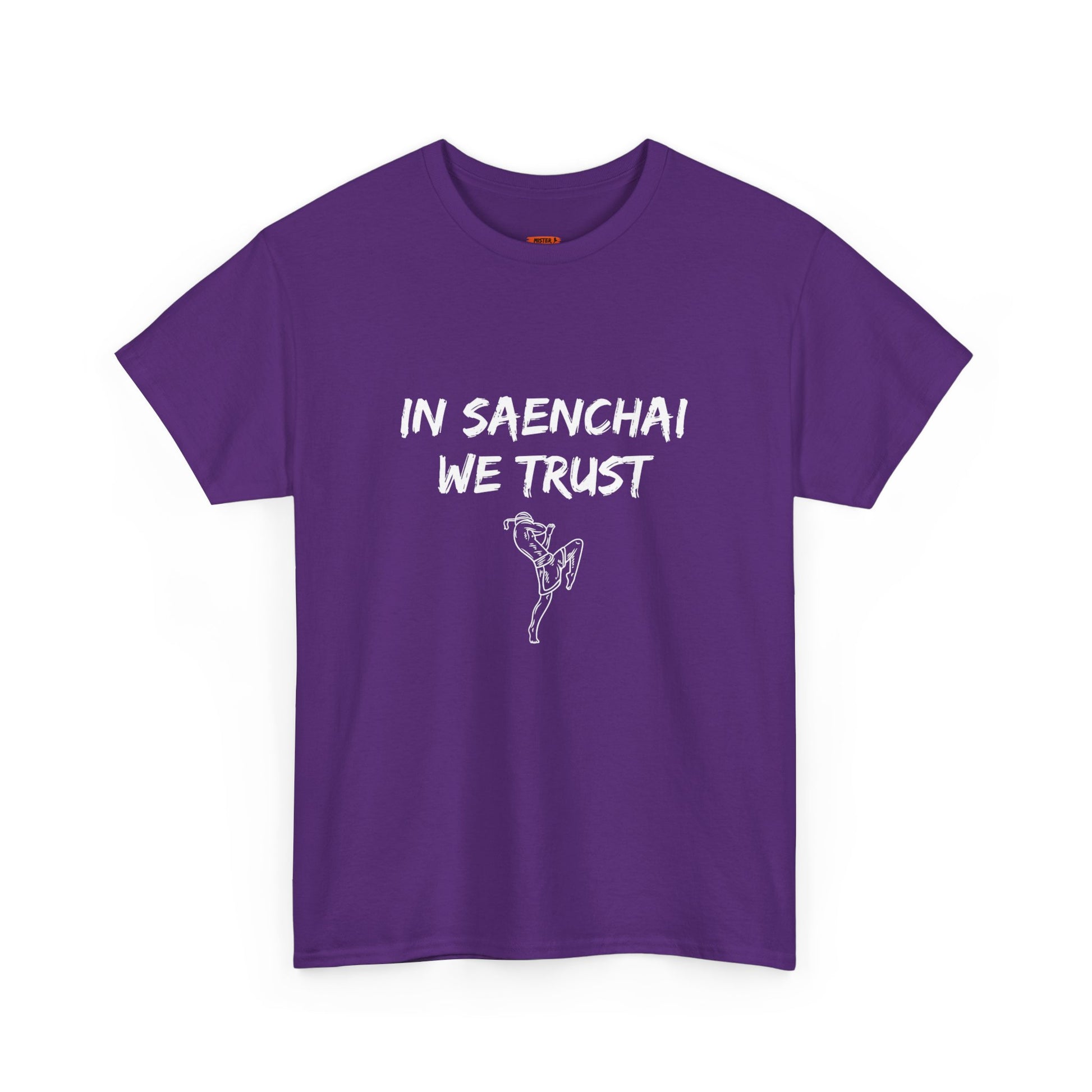 In Saenchai We Trust Tee Shirt - Mistermuaythai