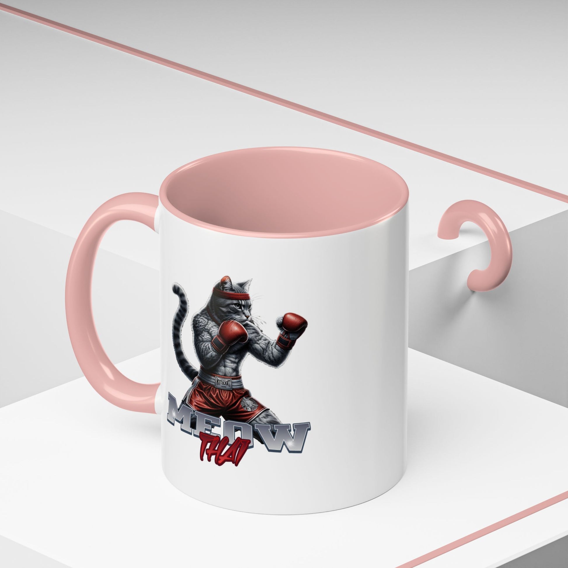 Meow Thai 2 Mug (11, 15oz) - Mistermuaythai