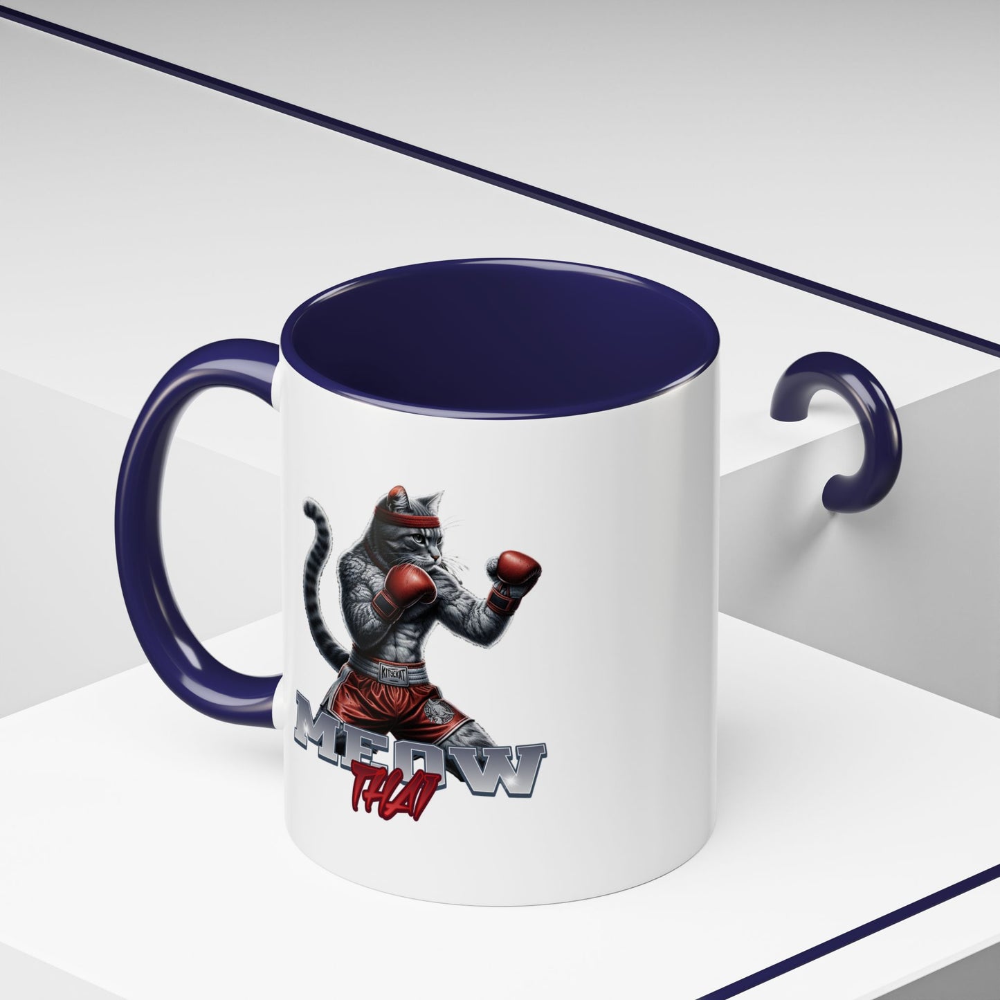 Meow Thai 2 Mug (11, 15oz) - Mistermuaythai